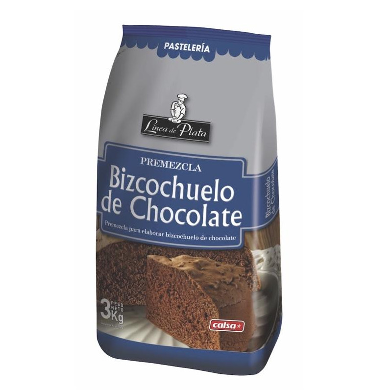 PREMEZCLA BIZCOCHUELO CHOCOLATE X 3 KG