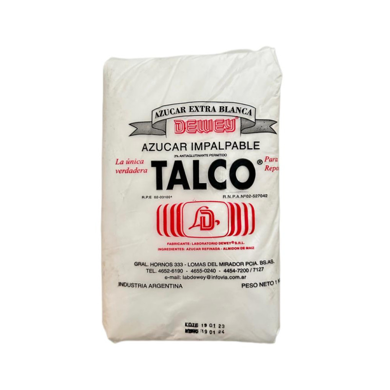 AZUCAR IMPALPABLE TALCO X 1 KG