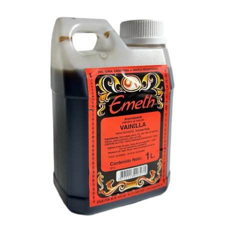 Esencia De Vainilla Emeth X 1 L