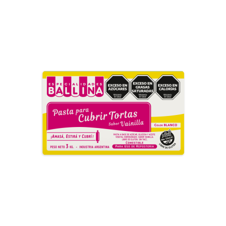 Pasta Ballina X 3 Kg