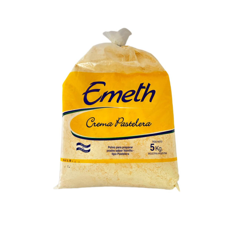 CREMA PASTELERA COCCION EMETH X 5 KG