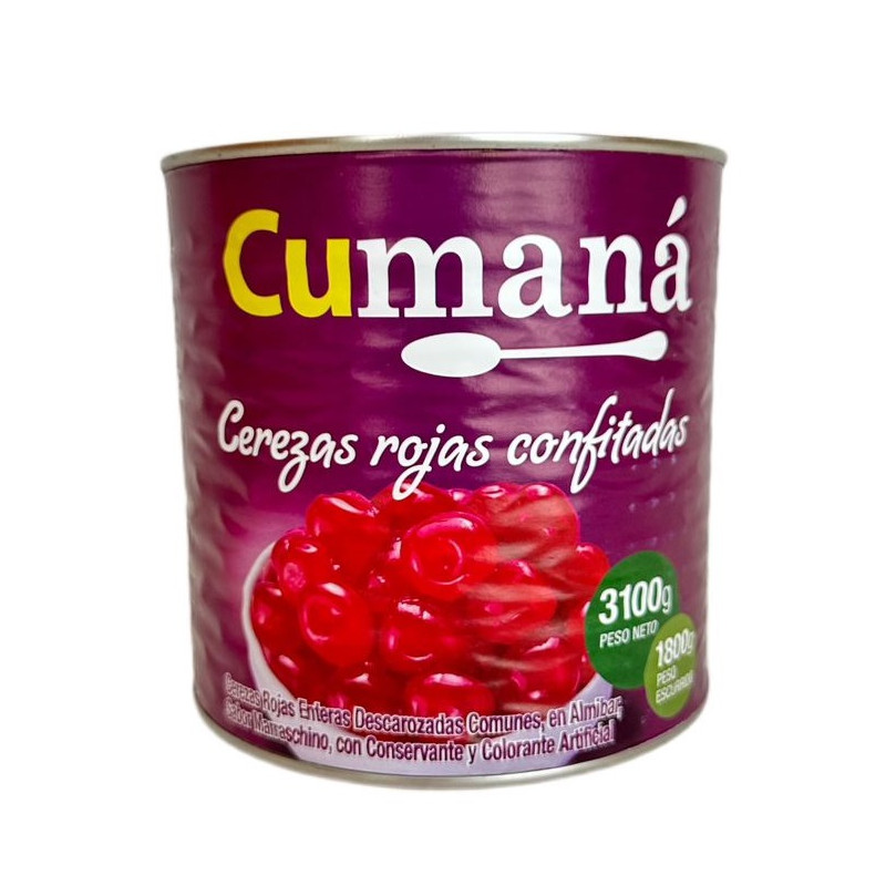 CEREZA ENTERA DESCAROZADA CUMANA X 3,1 KG