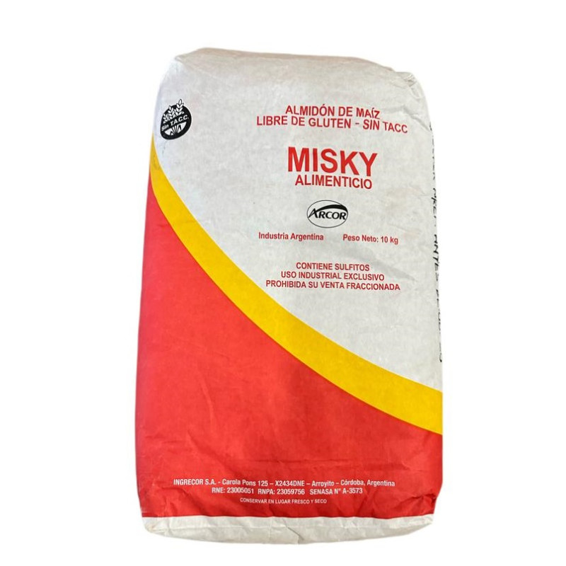 FECULA DE MAIZ MISKY X 10 KG