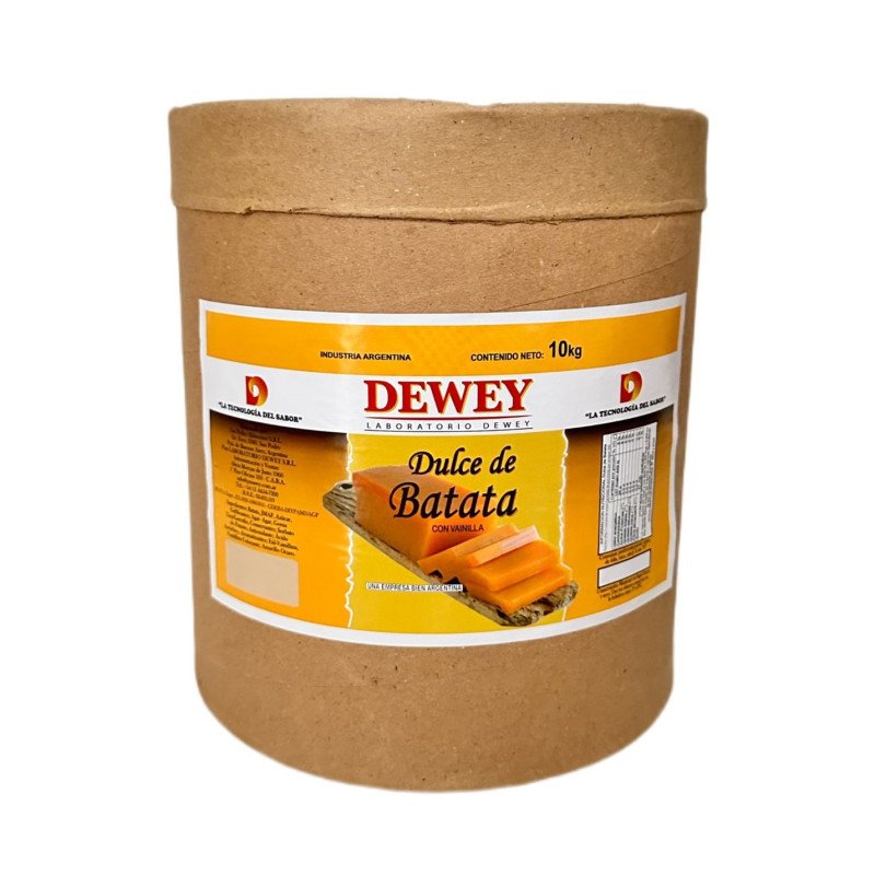 Mermelada De Batata Dewey X 10 Kg -