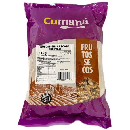Nuez Mariposa Extra Light Cumana X 1 Kg