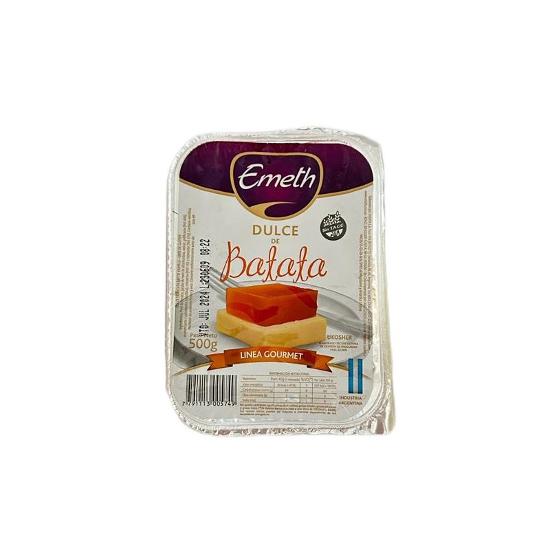 DULCE DE BATATA EMETH X 500 G