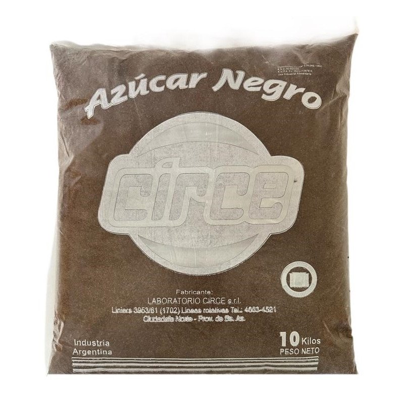 Azucar Negra X 10 Kg Circe - - -