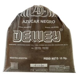 AZUCAR NEGRA DEWEY X 10 KG