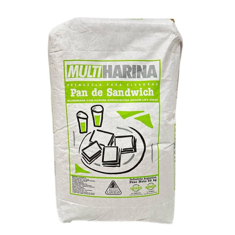 Premezcla De Miga Cañuelas X 25 Kg