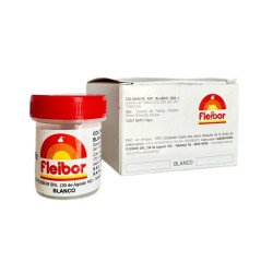 Colorante En Pasta Blanco Fleibor X 15 G