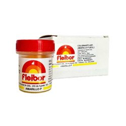 Colorante En Pasta Amarillo Fleibor X 15 G
