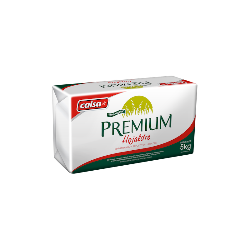 MARGARINA PREMIUM HOJALDRE X 5 KG