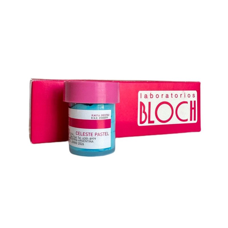 Colorante En Pasta Celeste Bloch X 15 G