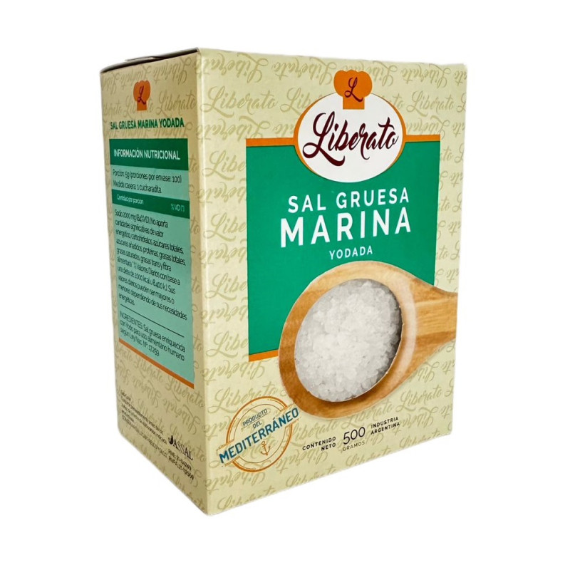 SAL MARINA LIBERATO GRUESA X 500G