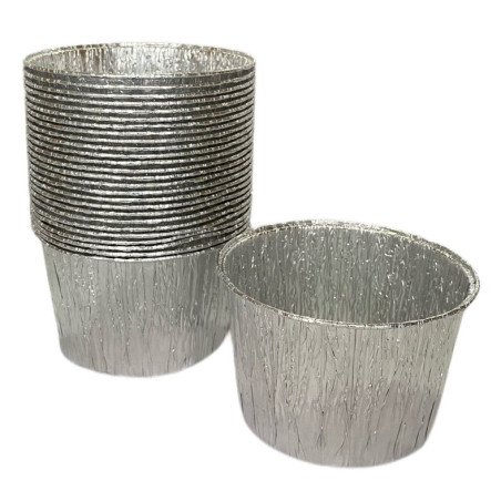Molde Pan Dulce Aluminio 1-2 Kg X 100 U --
