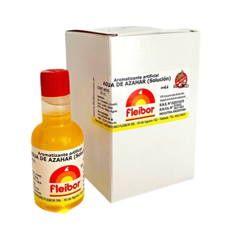 Esencia Agua De Azahar Fleibor X 30 Cc