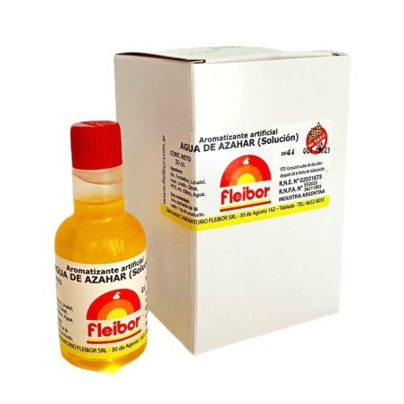 Esencia Agua De Azahar Fleibor X 30 Cc