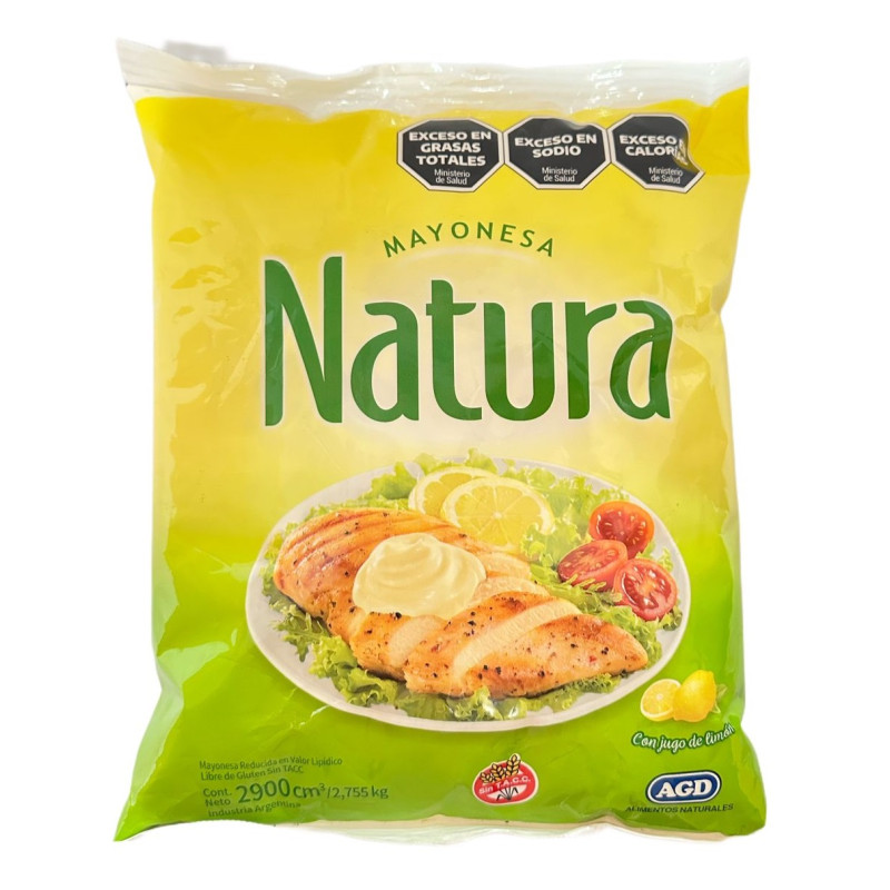 MAYONESA NATURA X 3 KG