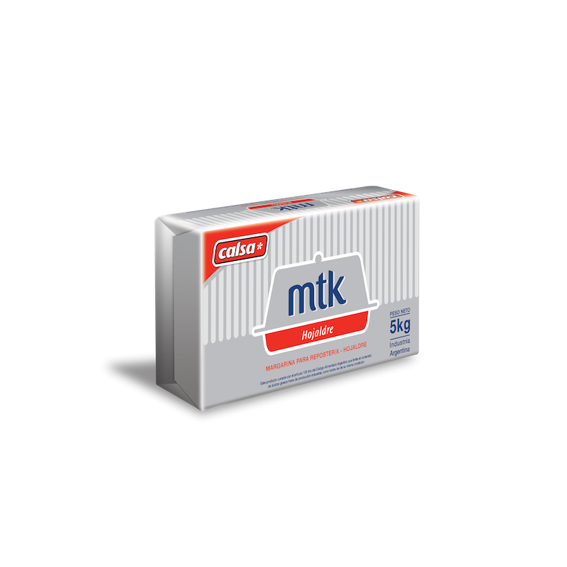 MARGARINA MTK HOJALDRE X  5 KG