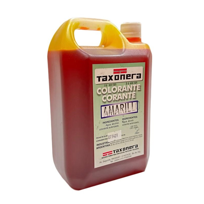 COLORANTE AMARILLO TAXONERA X 2 L