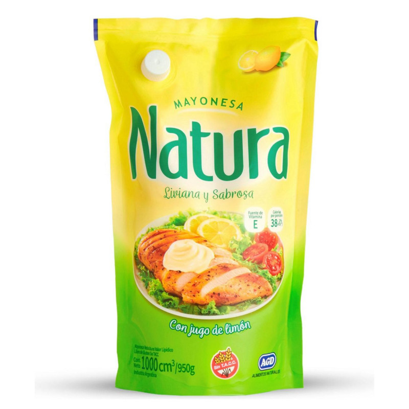 MAYONESA NATURA X 1 KG