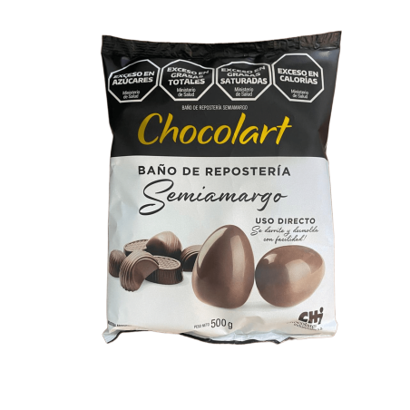 Chocolate Moldeo Semi Chocolart X 500 G
