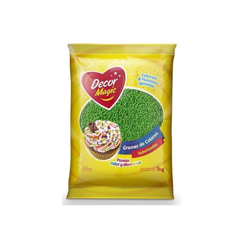 Grana Verde Decormagic X 1 Kg