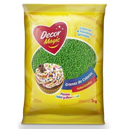 Grana Verde Decormagic X 1 Kg