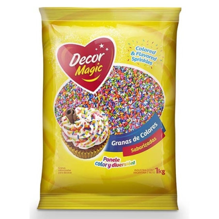 GRANA MULTICOLOR DECORMAGIC X 1 KG