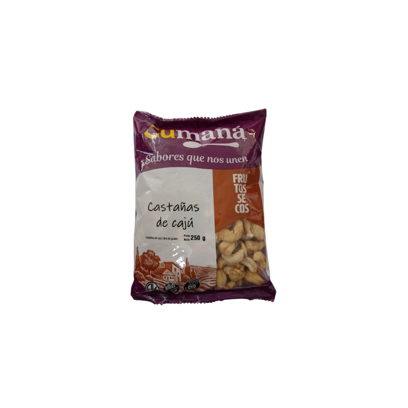 CASTAÑA DE CAJU CUMANA X  250 G