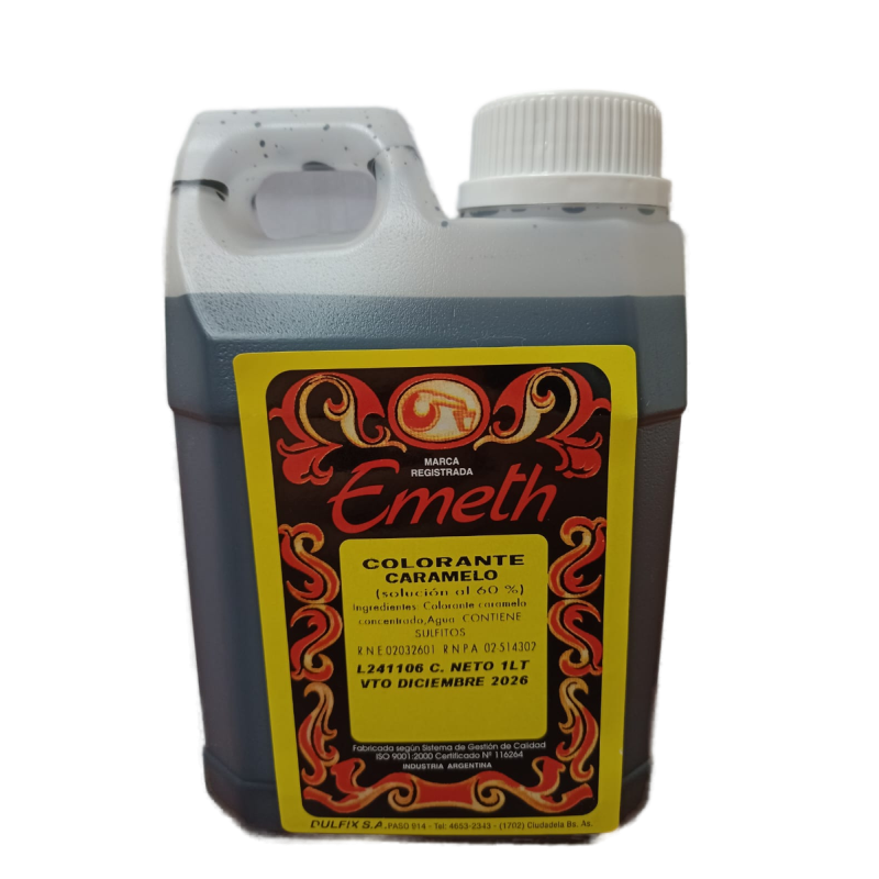 Colorante Caramelo Emeth X 1 L