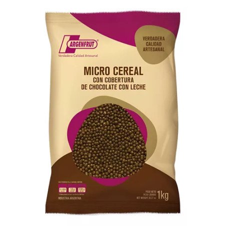 Micro Cereal Con Cobertura Negro Argenfrut X Kg