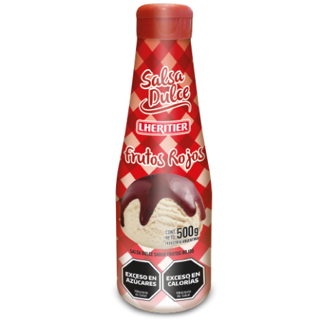 Salsa Frutos Rojos Lheritier X 500 G
