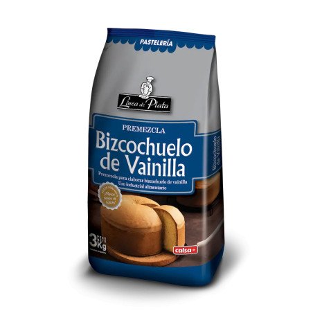 Premezcla Bizcochuelo Vainilla X 3 Kg