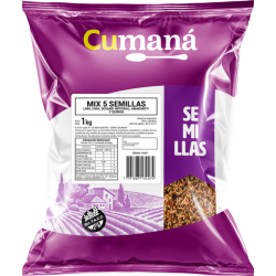 MIX 5 SEMILLAS CUMANA X KG