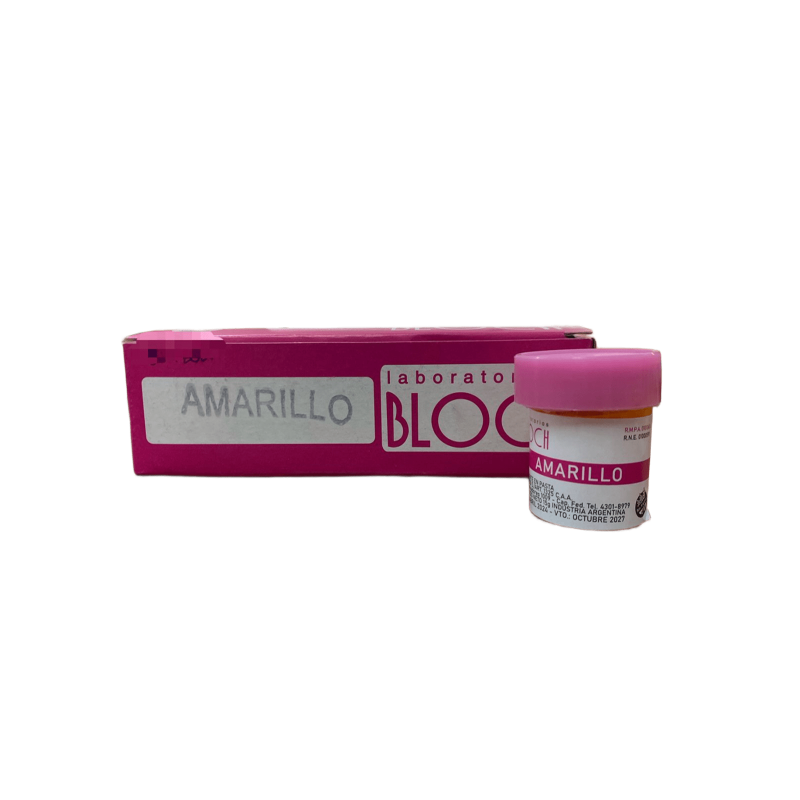 Colorante En Pasta Amarillo Bloch X 15g