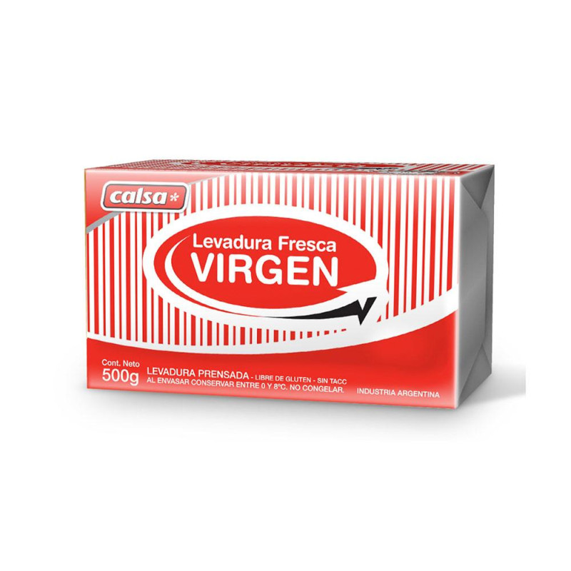 LEVADURA PRENSADA VIRGEN 20 X 500 G