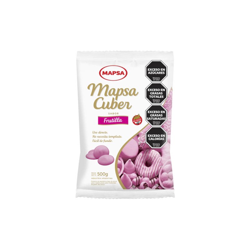 Chocolate Mapsacuber Frutilla X 500 G