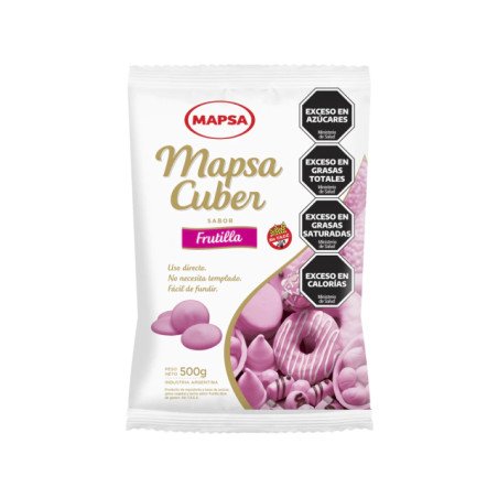 Chocolate Mapsacuber Frutilla X 500 G