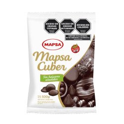 Chocolate Mapsacuber Sin Azucar X 500 G