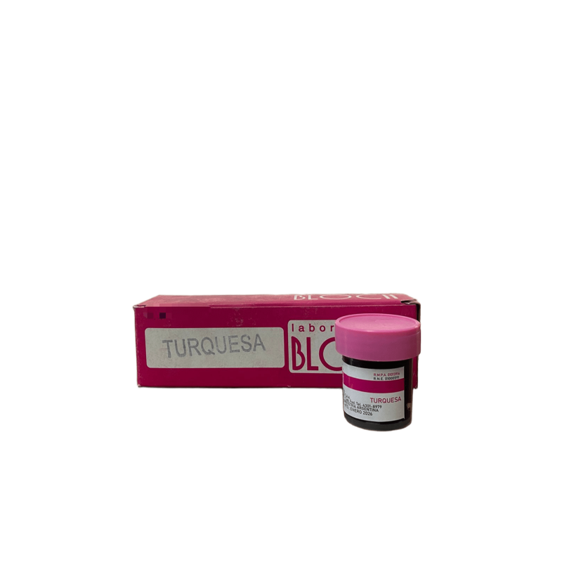 COLORANTE EN PASTA TURQUESA BLOCH X 15 G