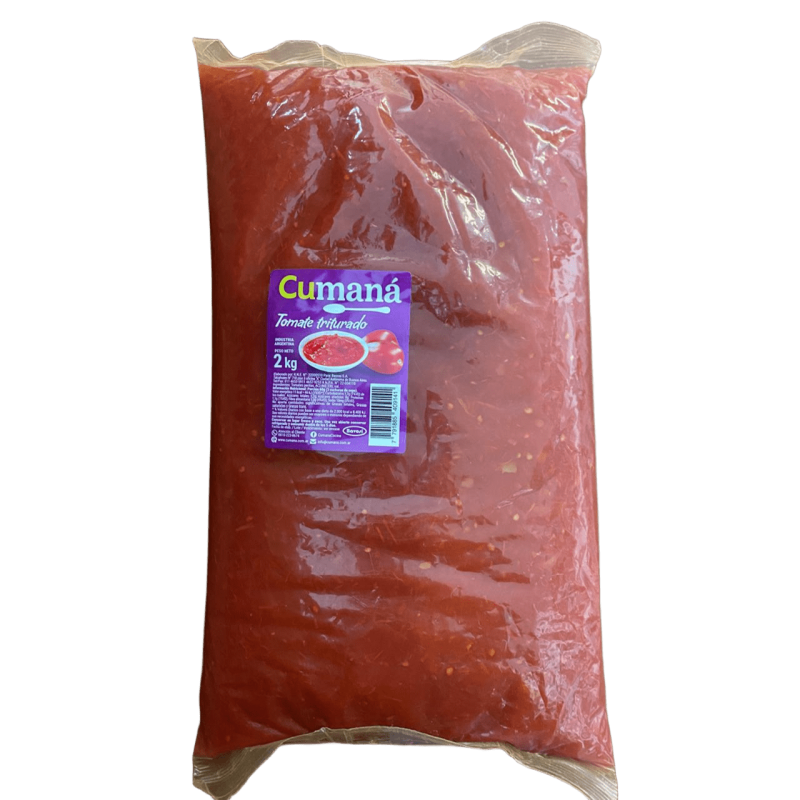 Tomate Tritrado Pouch Cumana X 2 K