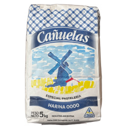 HARINA 0000 CAÑUELAS X 5 KG