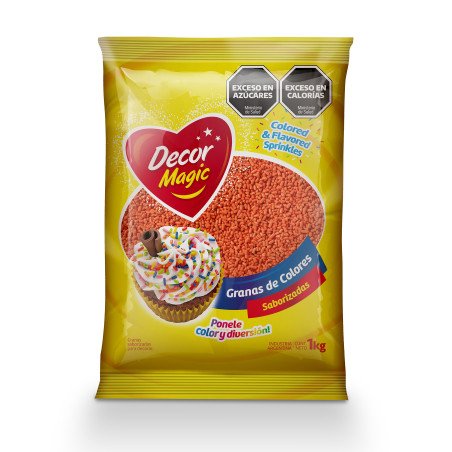 Grana Naranja Decormagic X 1 Kg