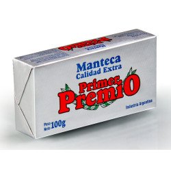 Manteca Primer Premio X 100 G