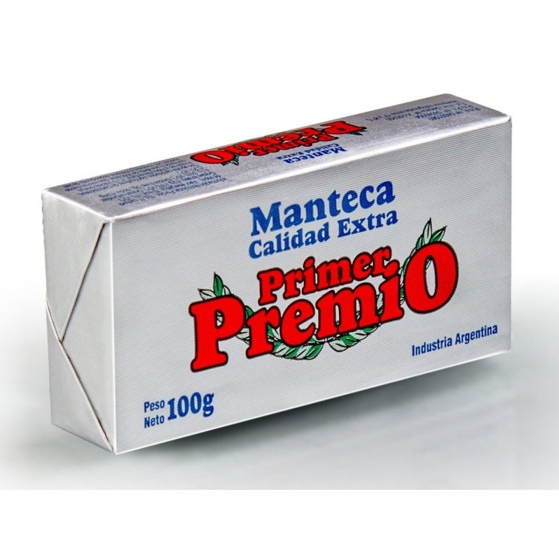 Manteca Primer Premio X 100 G