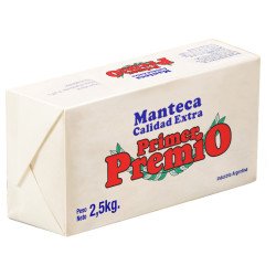 Manteca Primer Premio X 2,5 Kg