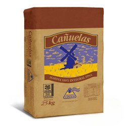Harina Integral Fina Cañuelas X 25 K