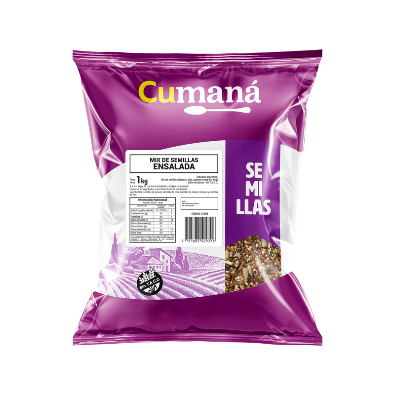 MIX SEMILLA ENSALADA CUMANA X KG