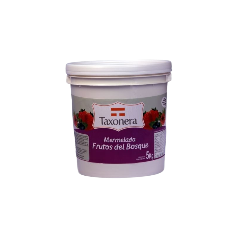 MERMELADA FRUTOS DEL BOSQUE TAXONERA X 5 KG
